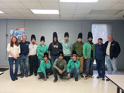 Cleveland State Community College/City Fields welding class